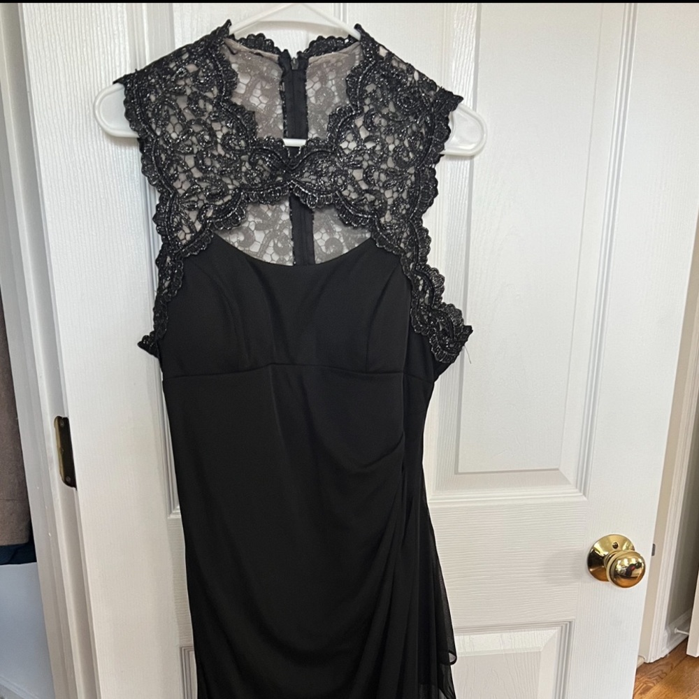 Xsxpae black dress perfect for weddings or any big event!